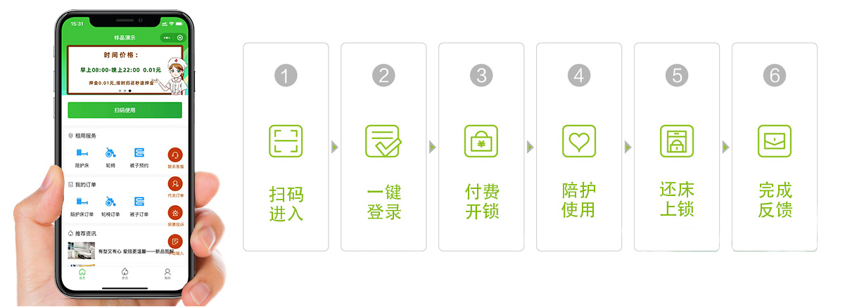 愛(ài)陪共享陪護(hù)床：以智能與溫度重塑醫(yī)院陪護(hù)新體驗(yàn)